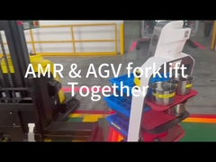 CE-zertifiziertes fahrerloses Steuerfahrzeug mit optoelektronischem Sicherheitsschutz