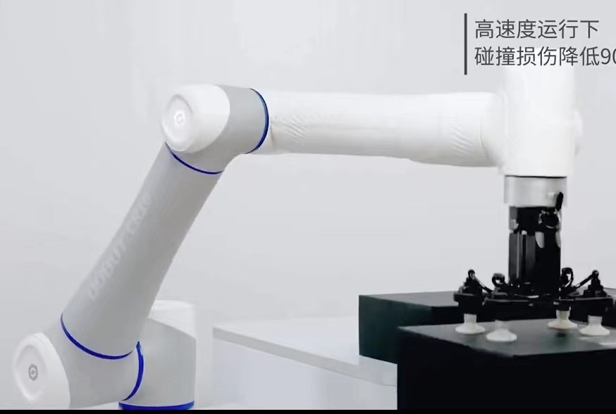 Kooperativer Roboterarm Plc steuerte Roboterarm-Verladesysteme füllen Förderband 900mm