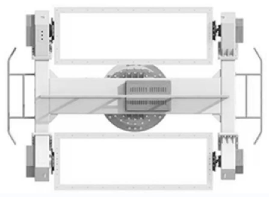 Stellwerk-Drehscheiben-Hersteller-7. Drehachse 1000mm Diy schweißende in der Laser-Schweißens-Werkstatt