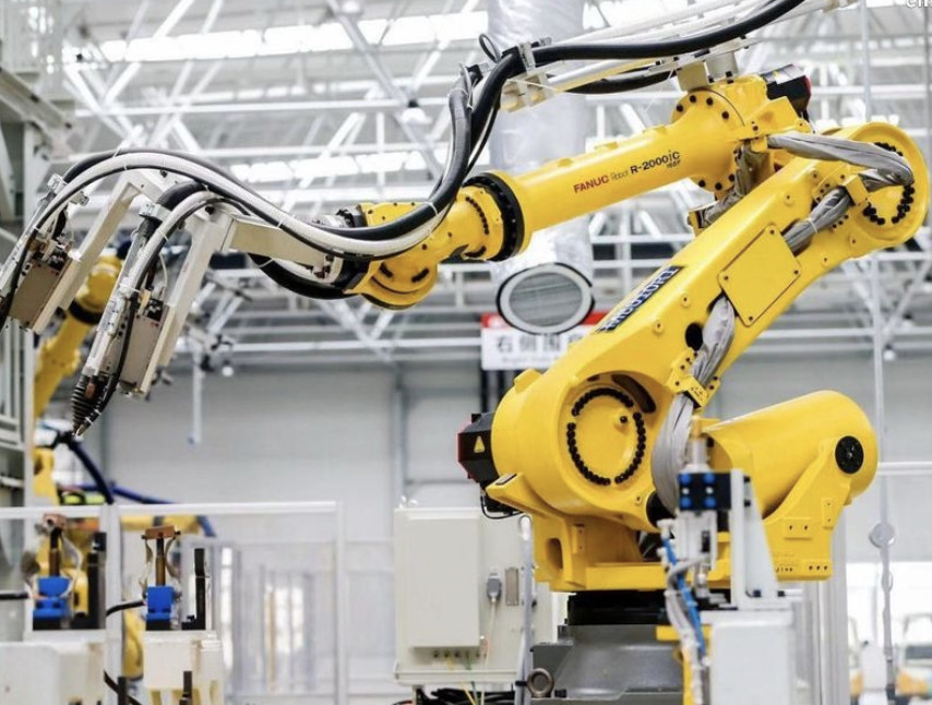 Absolvent-Roboter-Arm Fanuc 165F industriell mit Super-langer Arm-Spanne von 2655mm Nutzlast 165kg