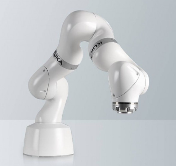 Kleiner Kuka-Roboter-Arm kostete LBR Iiwa, wenn er Komponente behandelte, wirbelt 7 Dof der Roboterarm