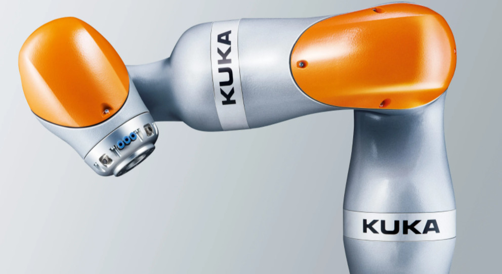 Kleiner Kuka-Roboter-Arm kostete LBR Iiwa, wenn er Komponente behandelte, wirbelt 7 Dof der Roboterarm