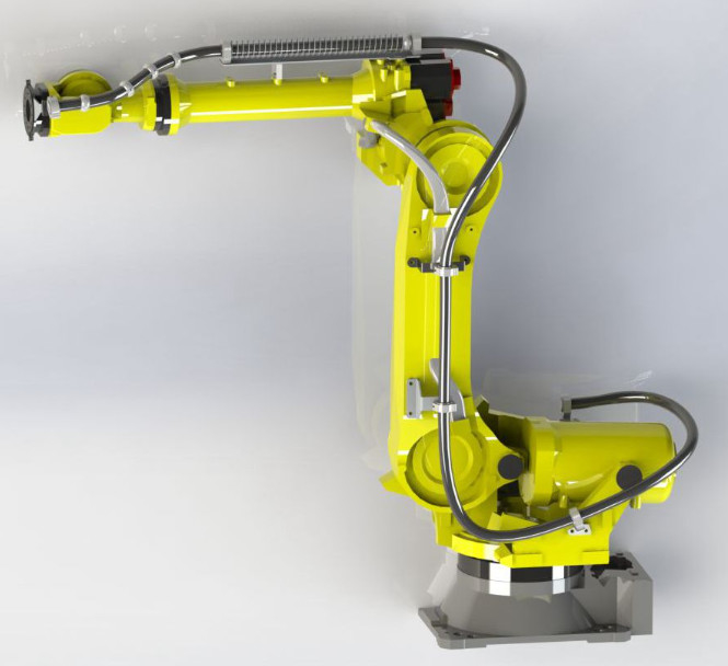 ABB 6640 Achsen-Rohrleitung der Roboter-Kleiderpaket-längere schweißende Befestigungs-Lebensdauer-eine bis sechs