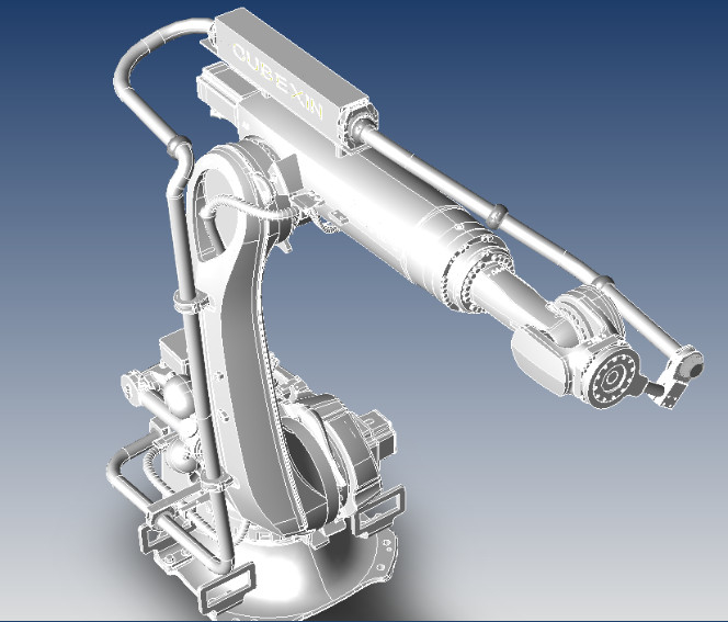 Geschlossene Art DPS Roboterkleidersatz-Komponenten - mit Frühlings-teleskopischem Struktur-System