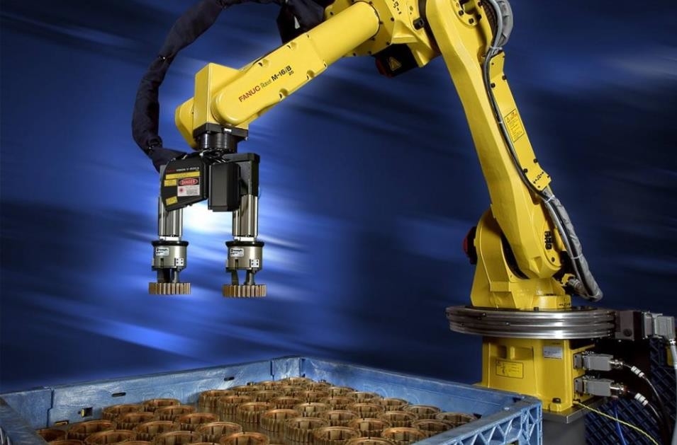FanucR-1000iA/130F Hochgeschwindigkeitsroboter-Arm 6 Materialtransport Dof-Lasts-630kg stapelnd