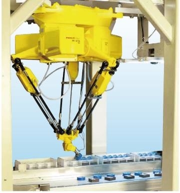 Paralleler Roboter-Arm 4 Logistik-Behandlung des dof-Roboterarmversammlung Fanuc-Faust-Radius-800mm