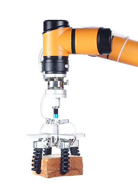 Greifer-Roboterarm-Greifer-materielle Befestigungs-einfache dauerhafte Aluminiumstruktur-hohe Spannkraft