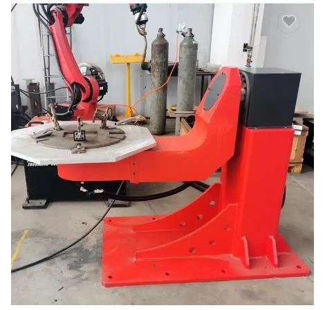 FANUC-Doppelachsen-Roboter-Stellwerk L Art Elektroschweißen-Roboterstellwerk 300KG 450mm