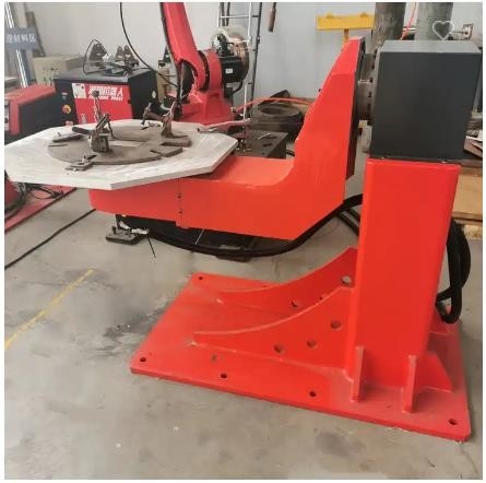 FANUC-Doppelachsen-Roboter-Stellwerk L Art Elektroschweißen-Roboterstellwerk 300KG 450mm