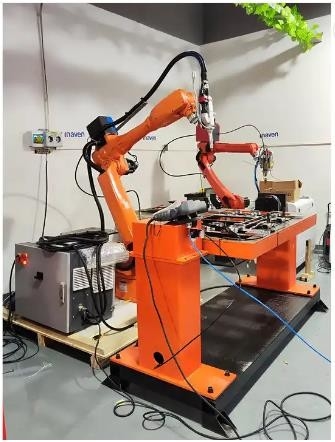lötende Maschine automatische der Faser-2000W Achsen-Lasers Laser-Schweißens-Roboter-des System-6 für Metallaluminium
