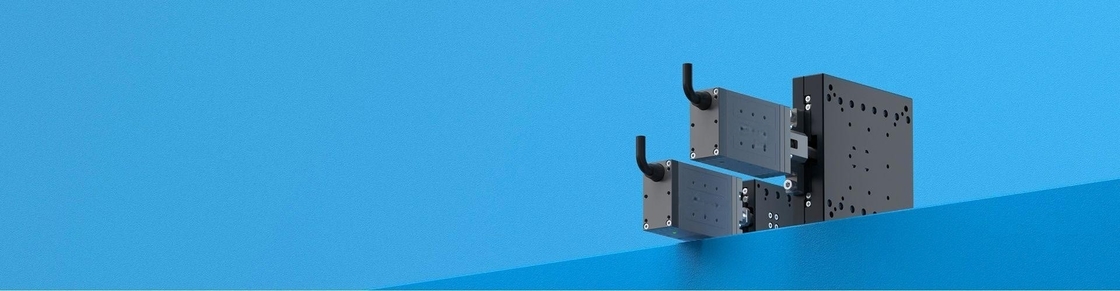 Elektrischer linearer Schiebetisch ELS70-018 mit Kugelumlaufspindel-Antrieb, Tabellengröße 120 * 120mm