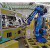 6 Aixs Yaskawa Roboterarm GP180-120 mit CNGBS angepassten Sicherheitszaun als Palletierungsroboter