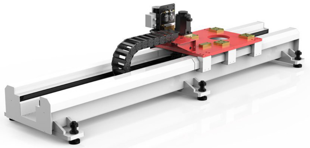 1-3 Einheiten Roboter Linearführer Anpassbarer Wirkungsstrich für spezielle und ultra lange Fahrten