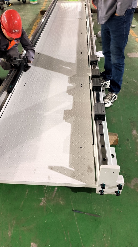 Bodeninstallation Roboter Lineare Schiene Ausrüstung Belastung 2000kg und anpassbarer Effektivzug