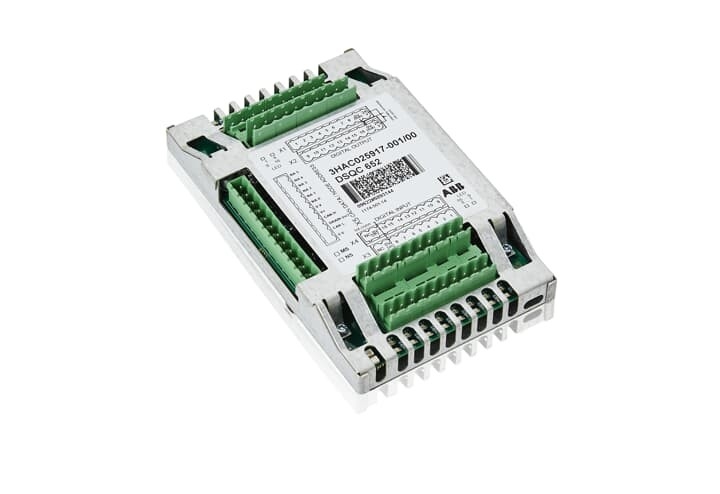 41.3 mm Nettobreite Roboter-Add-Ons DSQC 652 I/O-Einheit für verbesserte Leistung