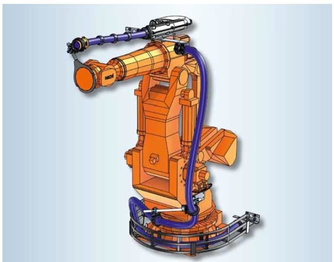 Integrierte / Split-Type Roboter-Kleidung Pack mit integrierter Installationsmodus 20 kg Gewicht