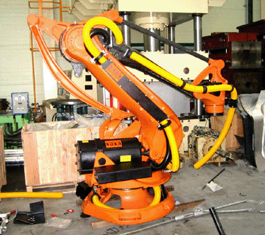 Technische Unterstützung Druckbeständige Roboterbekleidung für HYUNDA / ABB / FANUC / KUKA