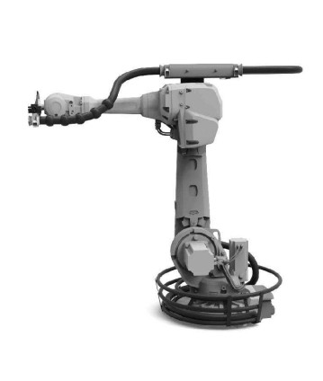 Schwarzfarbiger Roboterbekleidungspaket für Schläger Modell EW-01-HYUNDAI HS220 SD-50-A136