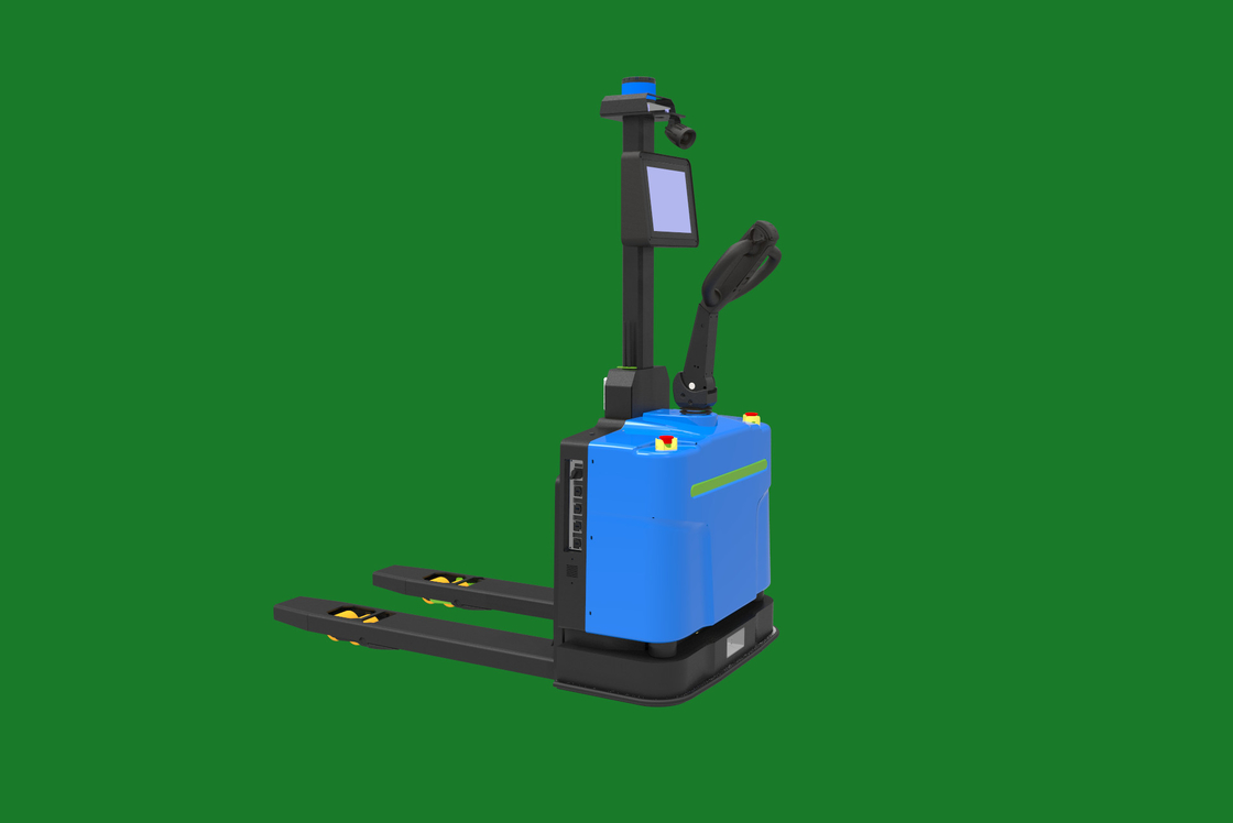 0-1500 mm/s Einstellbare Betriebsgeschwindigkeit autonomer Gabelstapler mit 270 kg Selbstgewicht