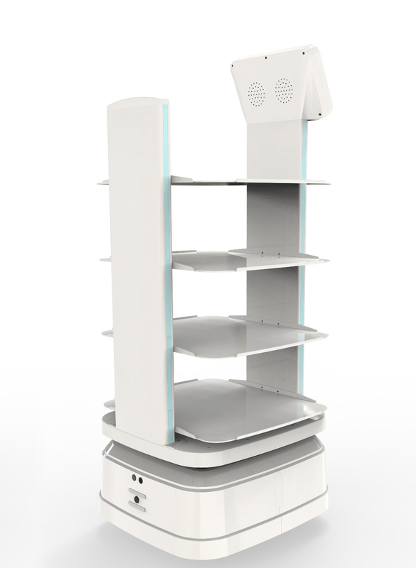 Erweiterter 6,5-Zoll-Hub-Motor Autonomer mobiler Roboter 500x Akkulaufzeit 4cm Kreuzung