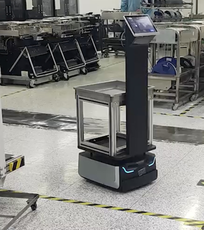 Hochgeschwindigkeits-autonomer Mobilroboter mit HDMI-Konnektivität