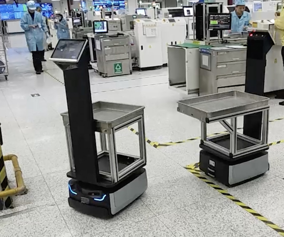Hochgeschwindigkeits-autonomer Mobilroboter mit HDMI-Konnektivität